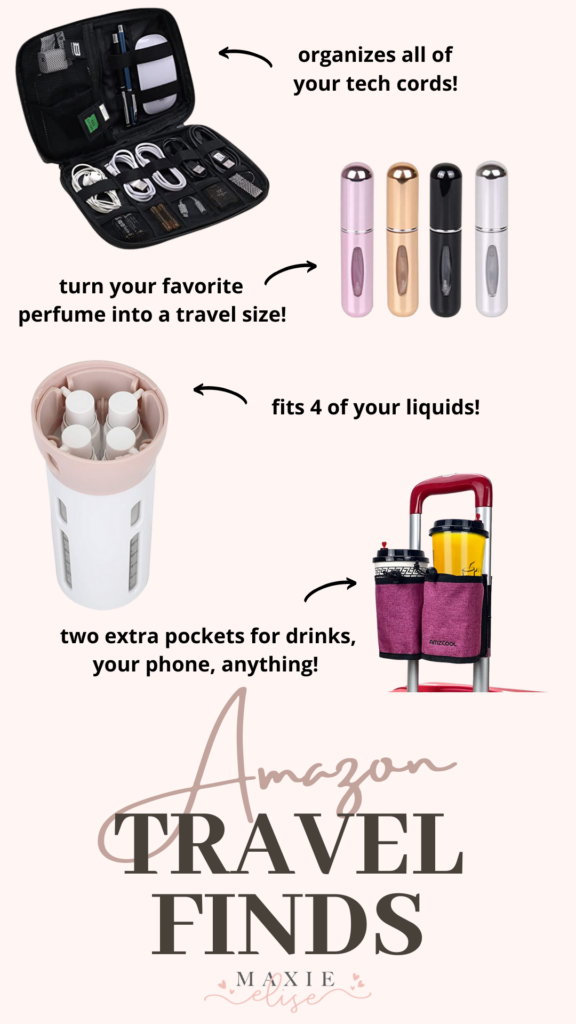 Amazon Travel Must Haves Maxie Elise Lifestyle Blog