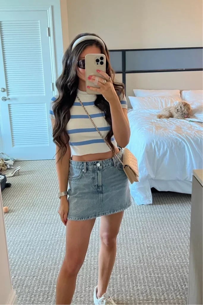 Denim Skirt