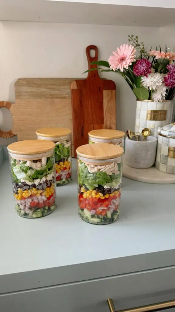Southwestern Salad In A Jar