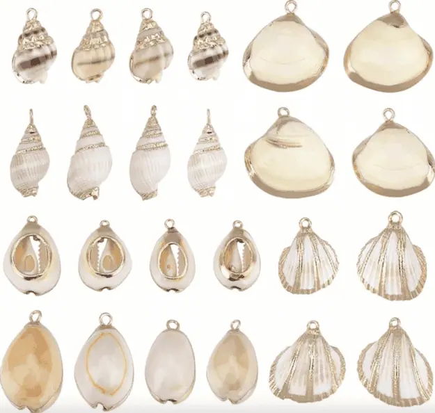 seashell charms Craft Ideas for Adults