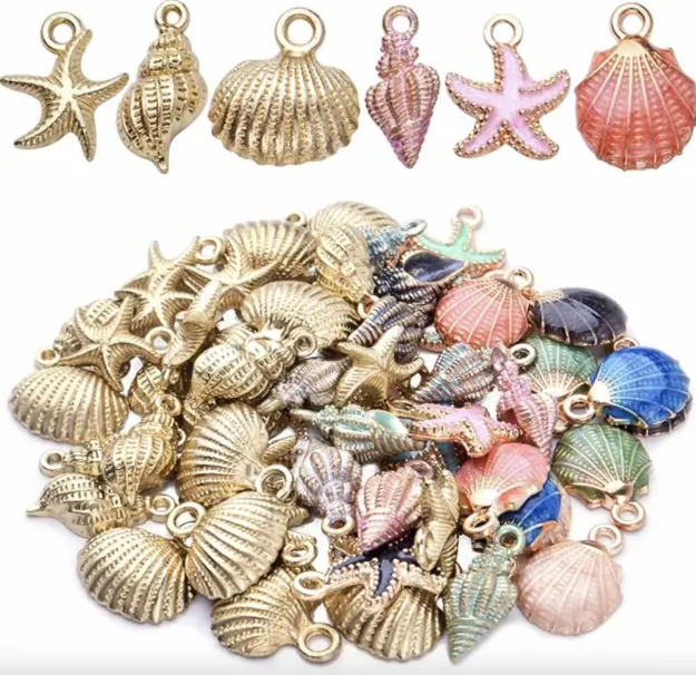 shell charms Craft Ideas for Adults