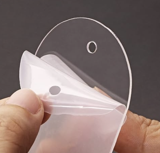 peel plastic off