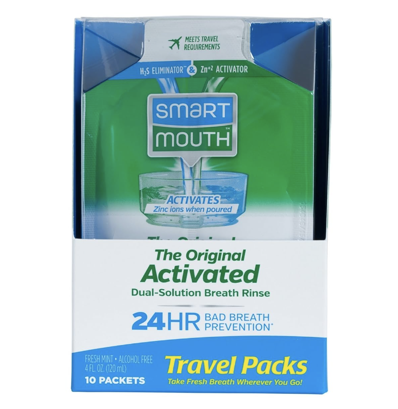 SmartMouth Mouthwash Packets