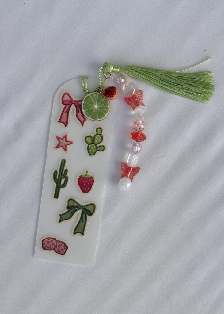 Green & Pink Summer Reading Bookmarks