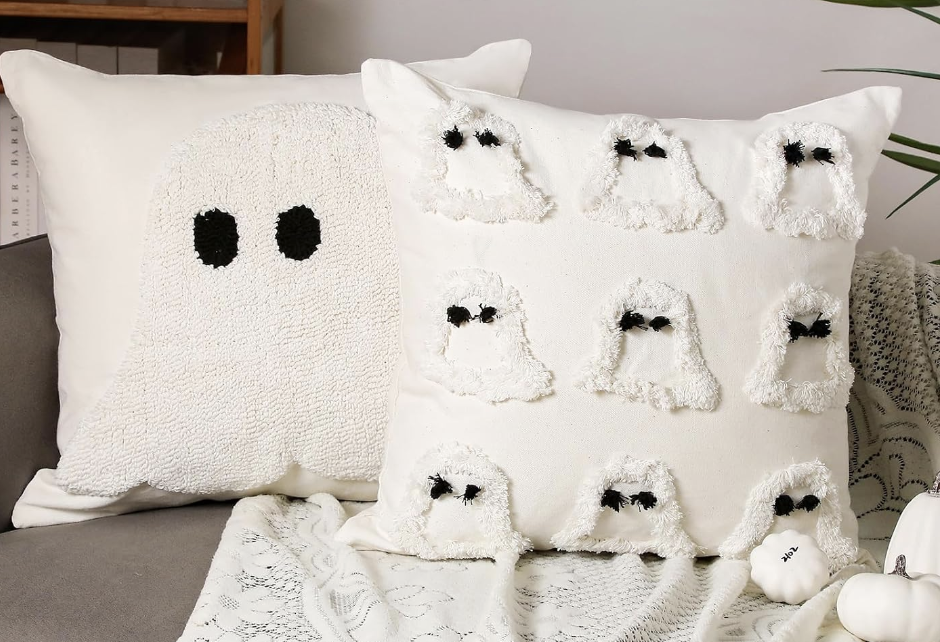 ghost pillow covers