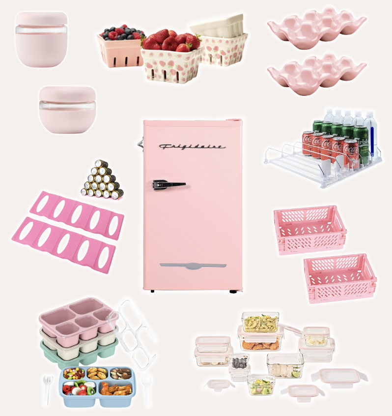 Mini Fridge Decor and Organization