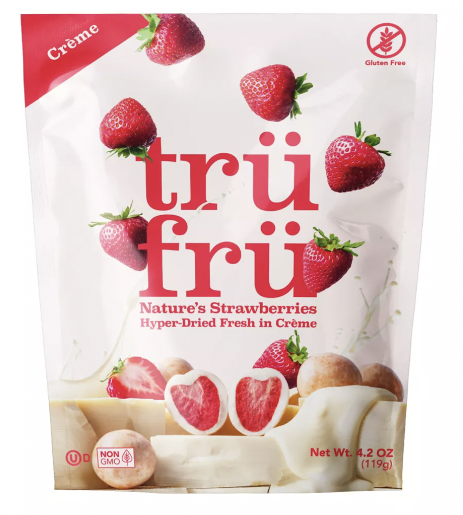 Hyper-Dried Strawberries & Crème