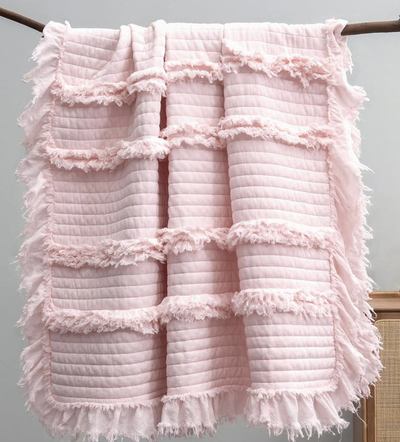 Quilted Throw Blanket