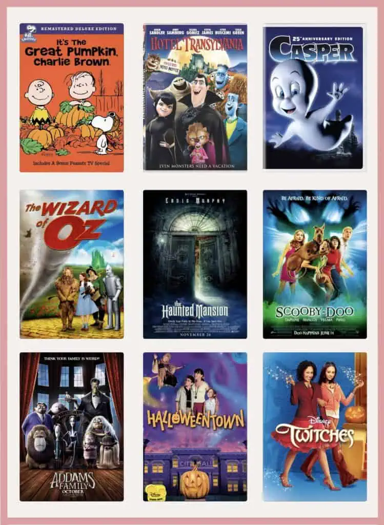 Best Family Friendly Halloween Movies | Halloween Movie Night Ideas