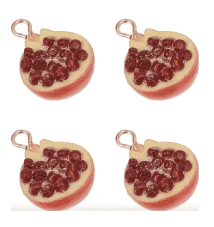 pomegranate charms