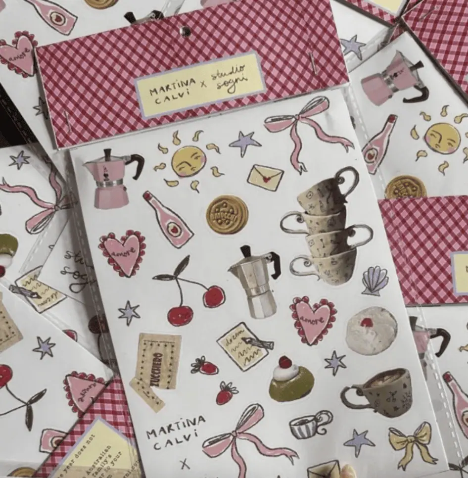 stickers set Craft Ideas for Adults