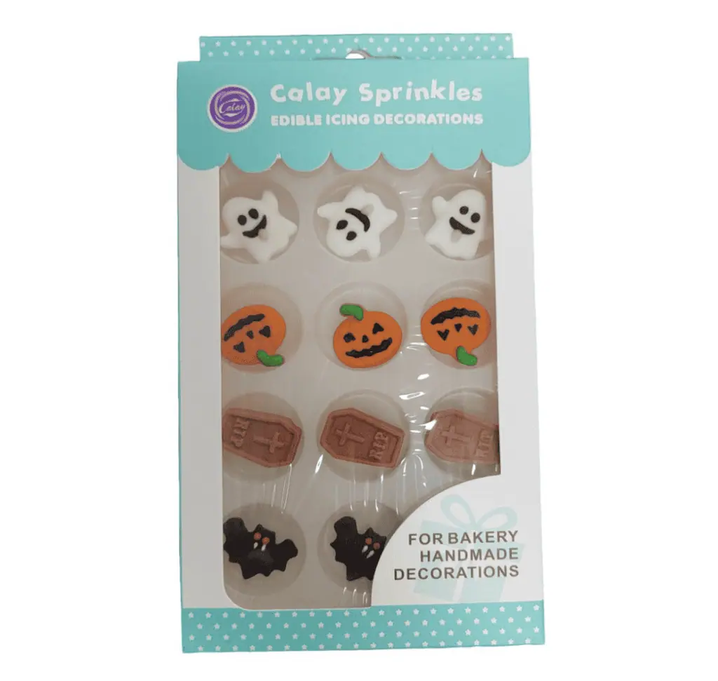 Edible Candy Halloween Pumpkin Ghost Tombstone Bats