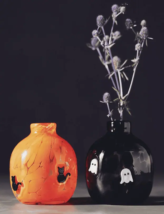 halloween vase | Halloween Cookie Decorating Party