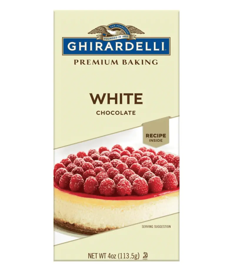 GHIRARDELLI Premium White Chocolate Baking Bar