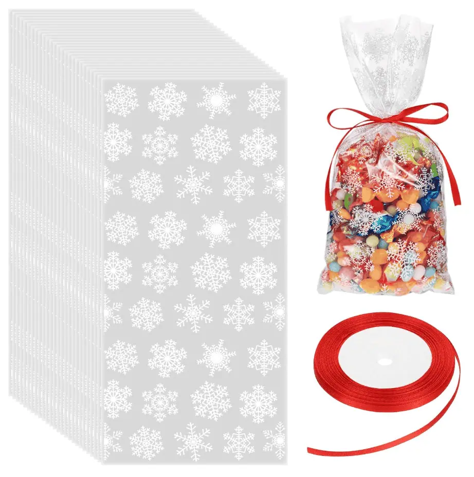 Christmas Cellophane Bags