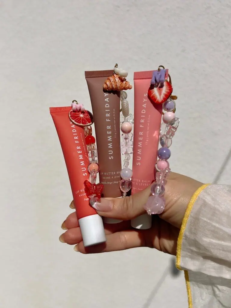 Lip Balm Keychains