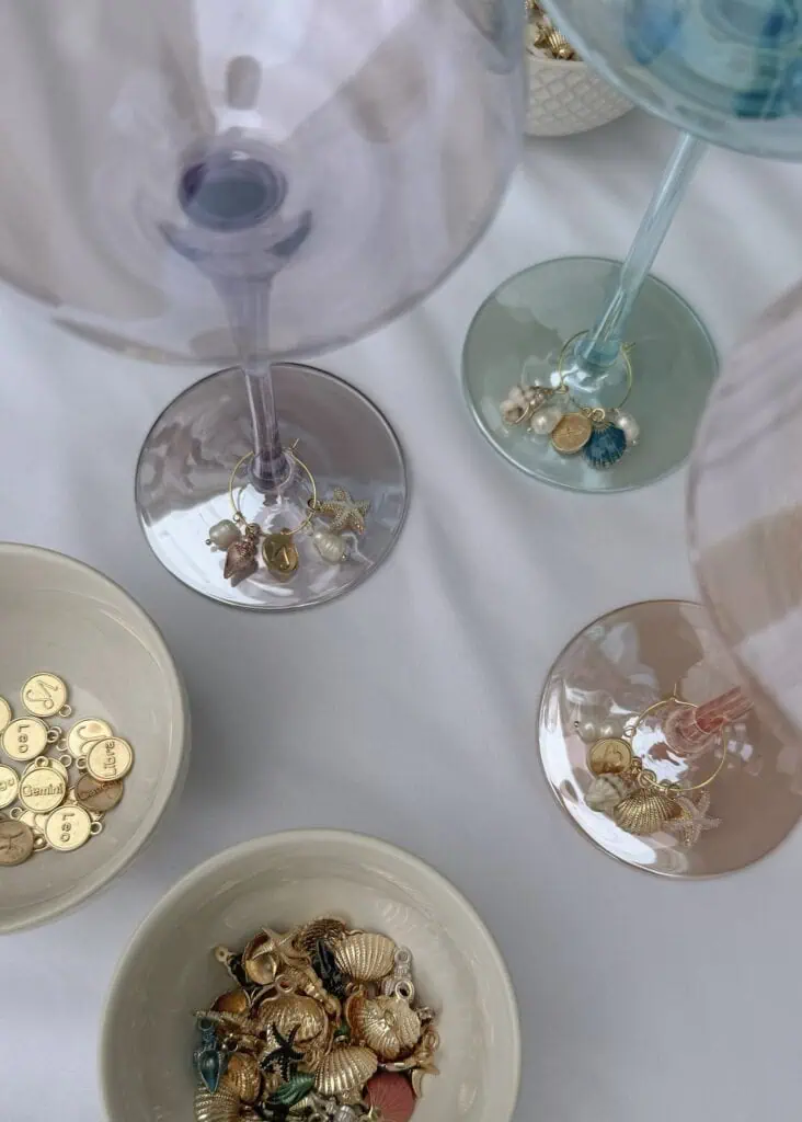DIY glass charms
