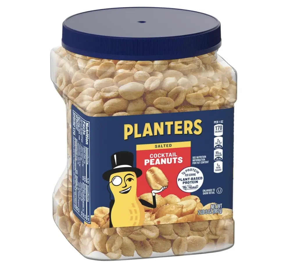PLANTERS Salted Cocktail Peanuts