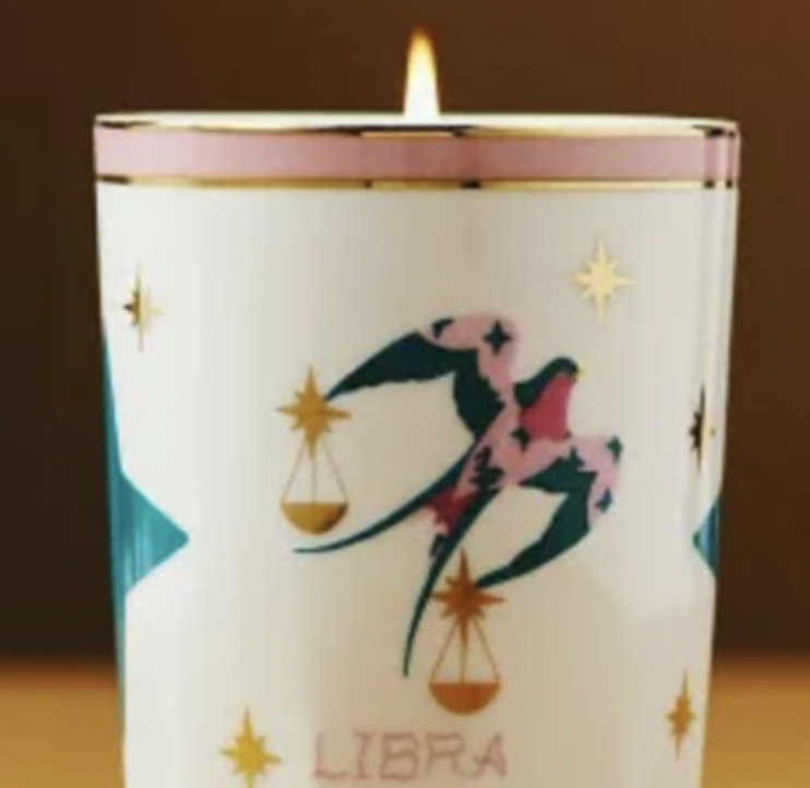 zodiac box candle