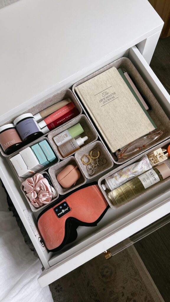 What To Keep On Bedside Table