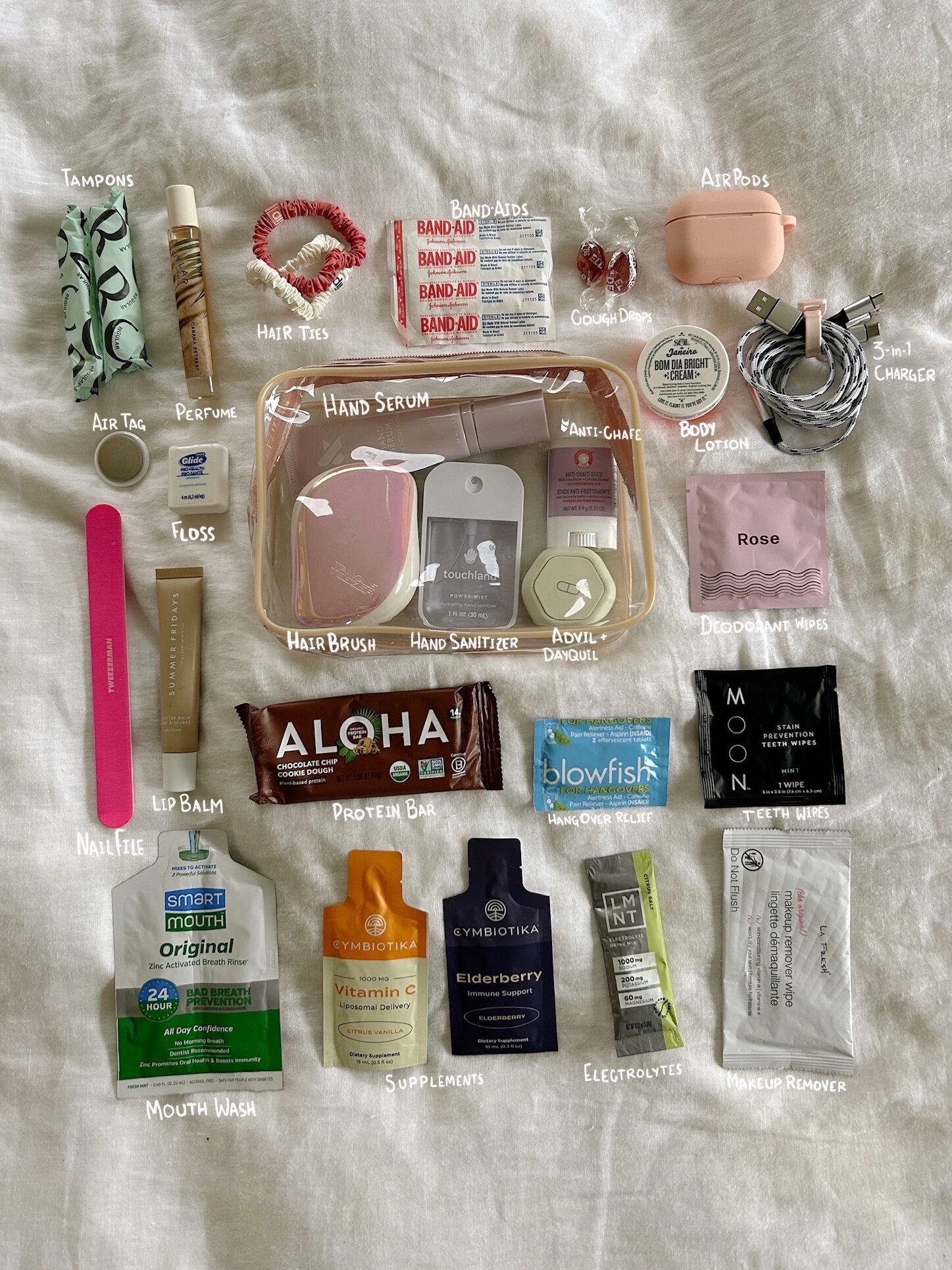essentials pouch
