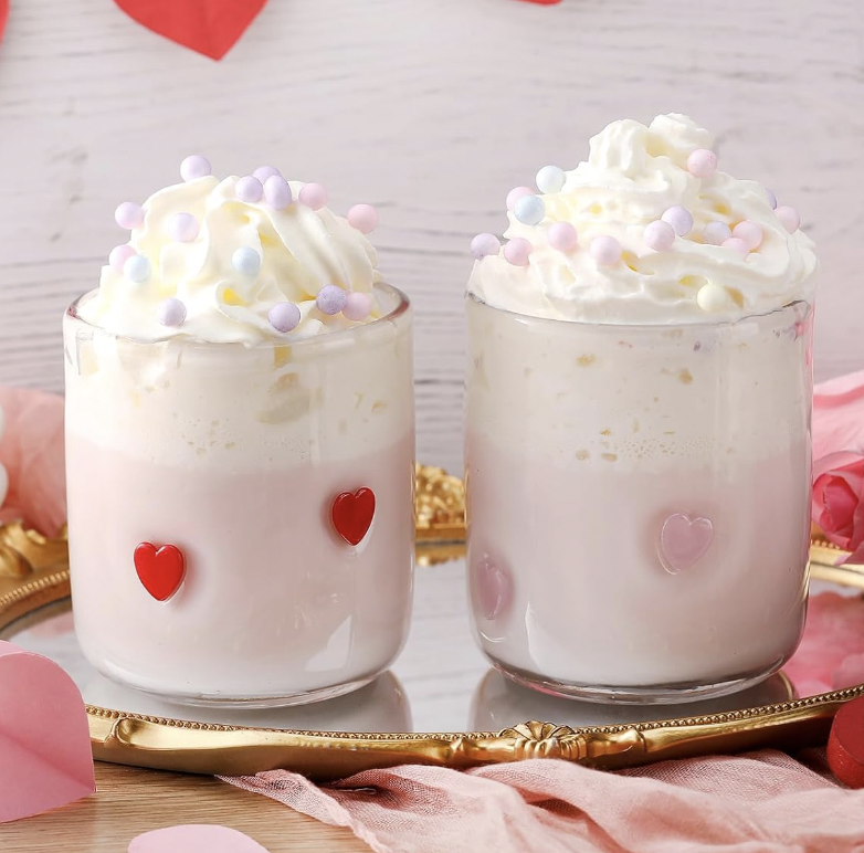 Valentine Icon Juice Glasses