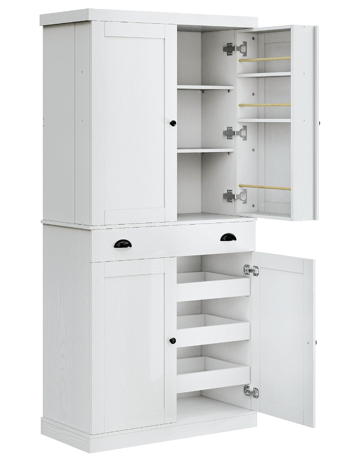 RONCK Kitchen Pantry Cabinet