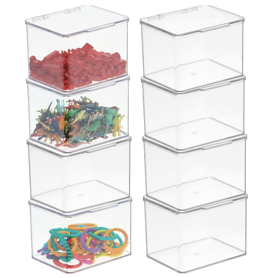 Plastic Playroom and Gaming Storage Organizer Box