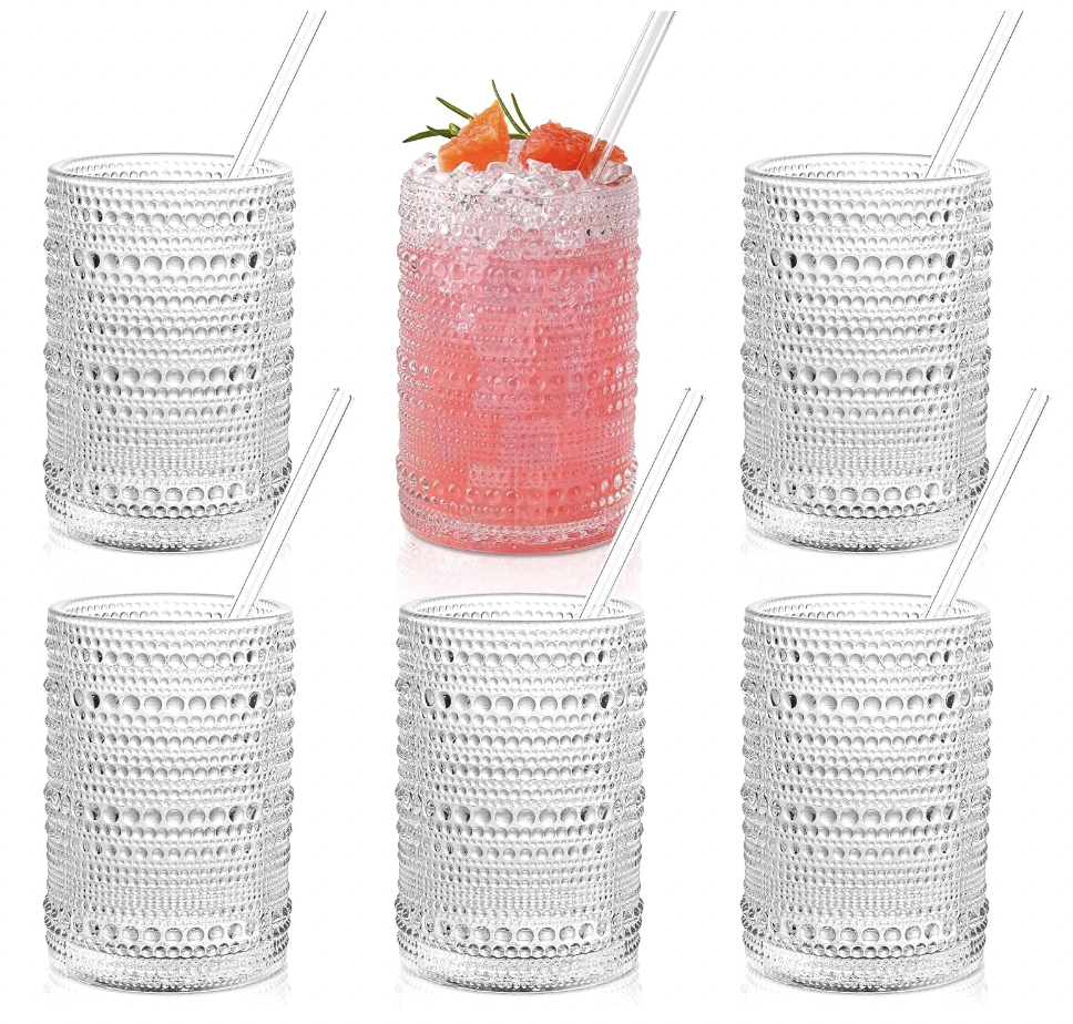 Hobnail Drinking Glasses