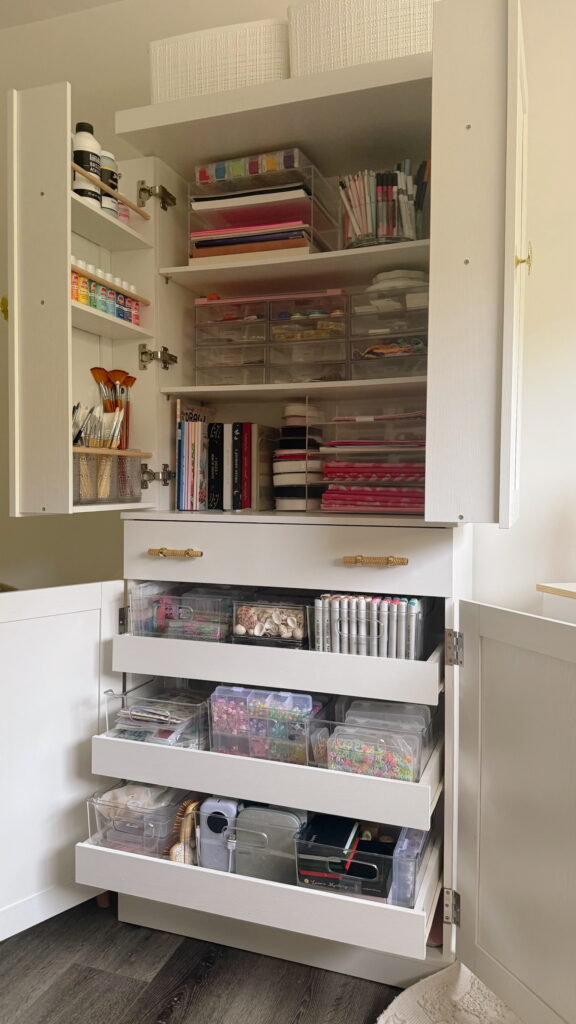 Organizing Craft Supplies