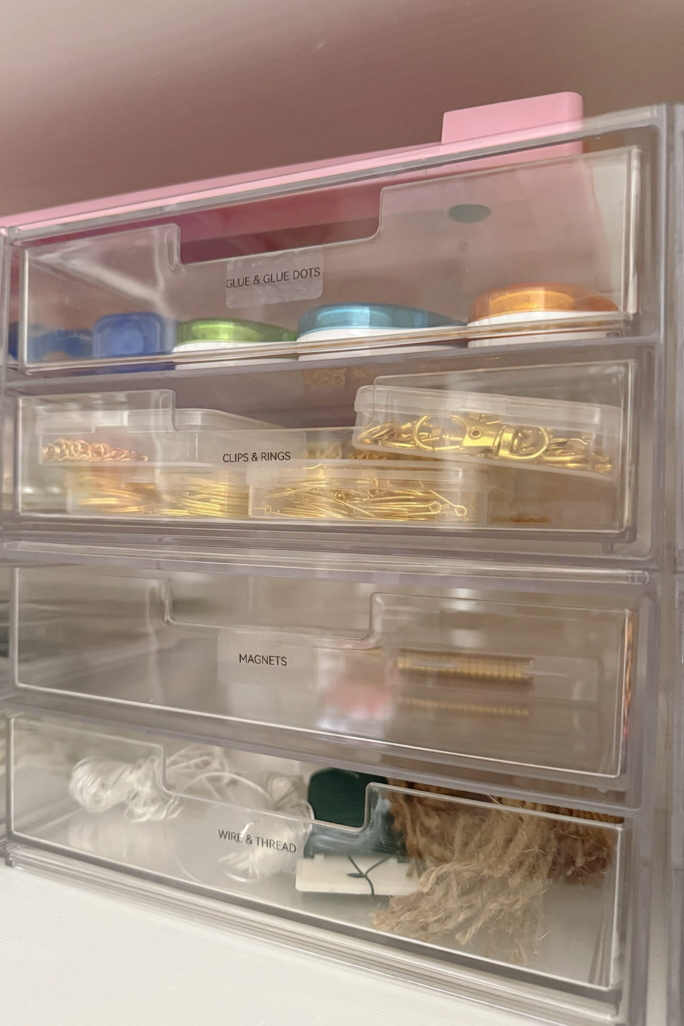 Organizing Craft Supplies