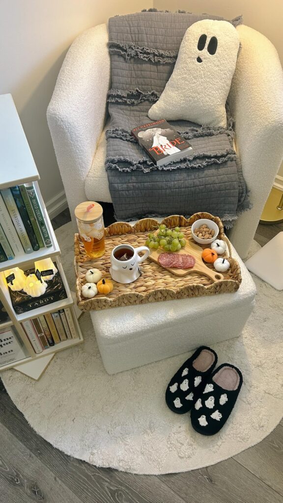 Halloween Indoor Reading Nook