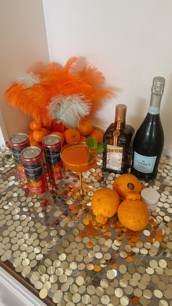 "The Life of a Showgirl" Inspired Drink